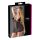 Cottelli Plus Size - Neglijeu din dantelă transparentă (negru) - 4XL