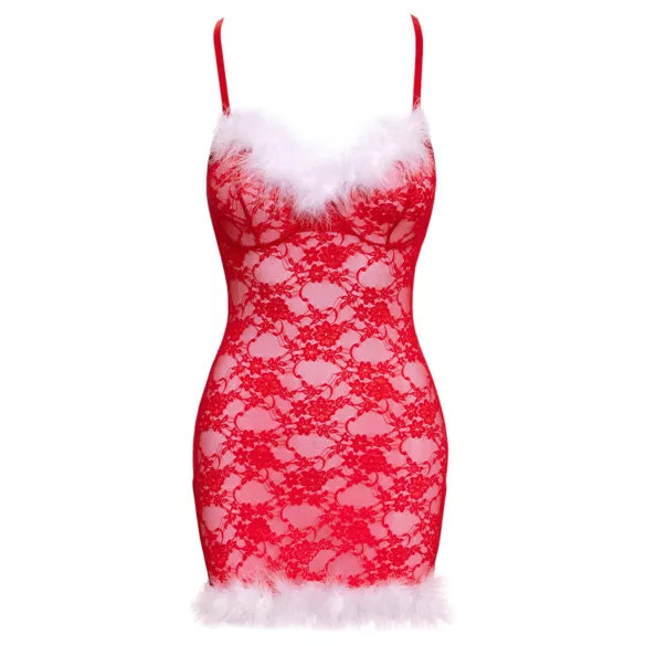 Cottelli - rochiță mini de Crăciun (roșie) - L/XL