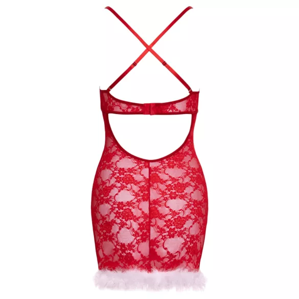 Cottelli - rochiță mini de Crăciun (roșie) - L/XL