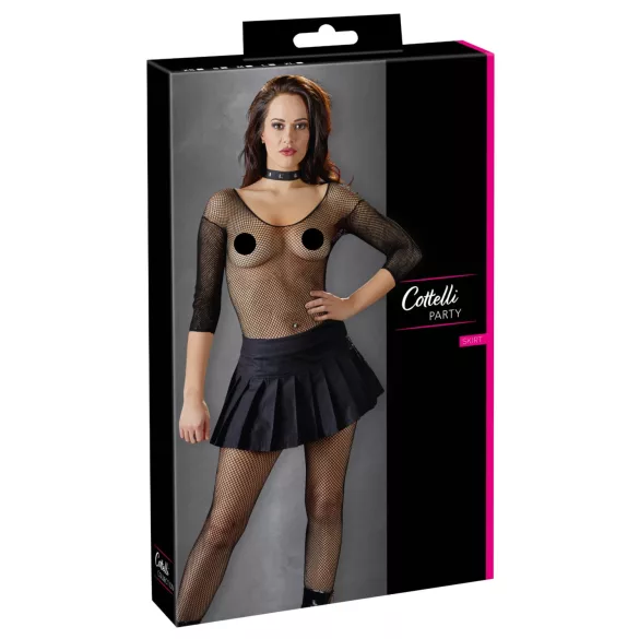 Cottelli - Fustă mini plisată - negru - M