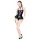 Black Level - body sexy cu guler - negru - M