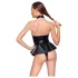 Black Level - body sexy cu guler - negru - M