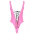 Black Level - body de lac pentru femei (roz) - M