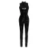 Black Level - salopetă latex lucioasă cu fermoar - negru - L