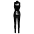 Black Level - salopetă latex lucioasă cu fermoar - negru - L