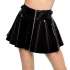 Black Level - fustă plisată sexy - negru - M