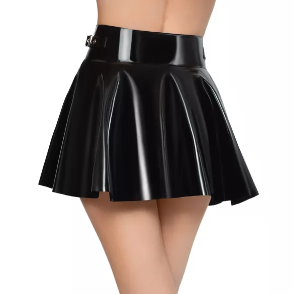 Black Level - fustă plisată sexy - negru - L