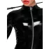 Noir - body cu fermoar - mânecă lungă - negru