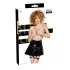 Black Level - fustă mini vinil - negru - L