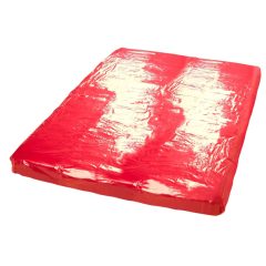Cearșaf lucios 200 x 220cm (roșu)