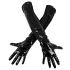 Black Level - mănuși din latex lucios - negru - L
