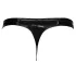 Black Level - tanga bărbați clasic din latex - negru - M
