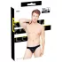 Black Level - tanga bărbați clasic din latex - negru - L