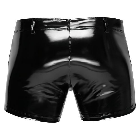 Black Level - short bărbătesc latex cu buzunare laterale - negru