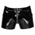 Black Level - Pantaloni scurți lăcuiți cu buzunare laterale (negri) - 2XL