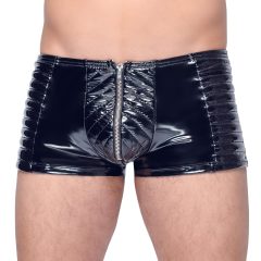   Black Level - pantaloni scurți pentru bărbați cu baretă cu nervuri (negru)