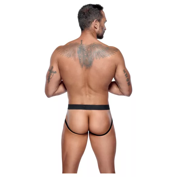 Black Level - jockstrap cu fermoar (negru) - XXL