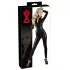 Latex X - combinezon de latex - costum de femeie‑pisică (negru)