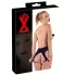 Chilot tanga de damă cu deschidere completă Late X (negru, S-L)