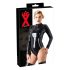 LATEX - body dama cu mânecă lungă (negru) - 2XL