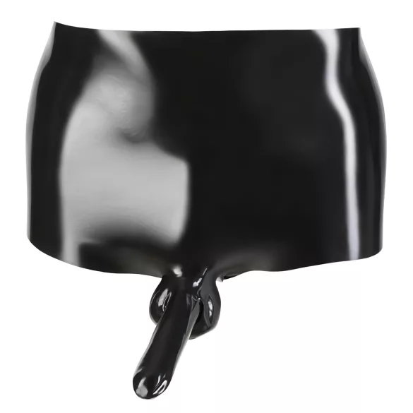 Boxer Late X + înveliș pentru penis (negru) - L/XL