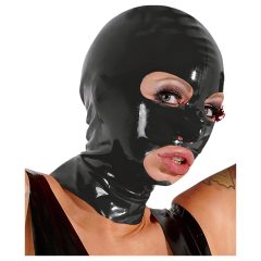 LATEX - mască de cap (negru)