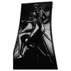 Late X - pat de vid din latex (negru)