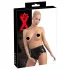 Chiloți damă Late X cu prezervativ vaginal (negri) - M
