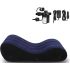 Magic Pillow - Canapea gonflabilă pentru sex - mare (albastru)