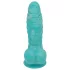OgazR Sea Serpent - dildo texturat - 17 cm - albastru-alb