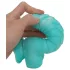 OgazR Sea Serpent - dildo texturat - 17 cm - albastru-alb
