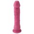 Dildo realist OgazR Optimus cu ventuză - 22 cm (roz)