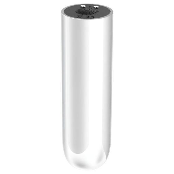 Funny Me Mini Bullet - vibrator mini, impermeabil și reîncărcabil (alb)