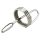 DeepRing - dilatator metalic cu inel - 9cm (argintiu)