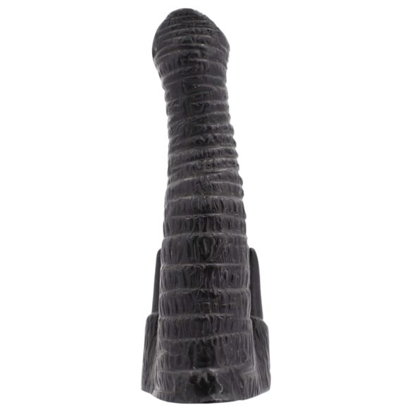 AnimHole Djumbo - dildo trompă elefant 18cm (negru)