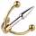 Urethralplay - dilatator uretral metalic cu ancoră - 4,5cm - argintiu