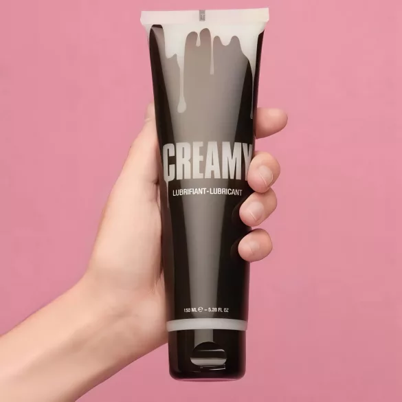 Creamy - lubrifiant pe bază de apă, tip spermă artificială (150 ml)