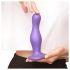 / Strap-on-me Curvy L - dildo ondulat cu ventuză (mov)