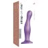 / Strap-on-me Curvy L - dildo ondulat cu ventuză (mov)