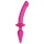 Strap-on-me Switch Semi-Realistic L - dildo 2în1 din silicon (roz)