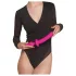 Strap-on-me Switch Semi-Realistic L - dildo 2în1 din silicon (roz)