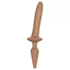   Strap-on-me Switch Realistic S - Dildo 2în1 din silicon (natur)