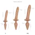 Strap-on-me Switch Realistic L - dildo 2în1 din silicon (nude)