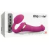 Strap-on-me M - strap-on vibratoare cu unde de aer - roz