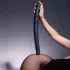 Strap-on-me - dildo dublu - silicon - albastru metalic