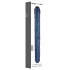 Strap-on-me - dildo dublu - silicon - albastru metalic
