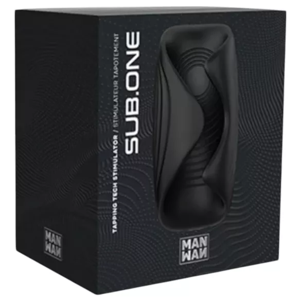 ManWan Sub.One - masturbator reîncărcabil (negru)