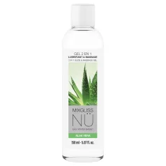  Mixgliss Nu Aloe Vera - gel de masaj nuru și lubrifiant (150 ml)