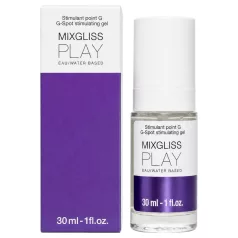   Mixgliss Play - Gel lubrifiant stimulant pentru punctul G, pentru femei, fără miros (30 ml)