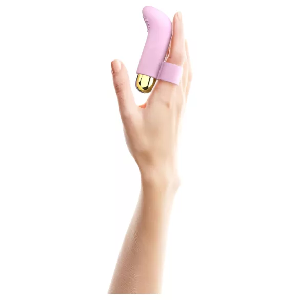 Love to Love - vibrator deget cu acumulator - roz